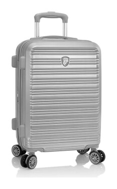 Stredný škrupinový kufor Heys AeroLite M Silver