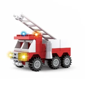 BLOXO 259867 Kompatibilná stavebnica hasiči auto 53 ks