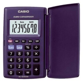 Casio HL 820 VER modrá / vrecková kalkulačka / osemmiestna (HL 820 VER)