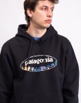 Patagonia M's '95 Oval Logo Uprisal Hoody Black: Kaleido XL