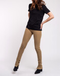 Ninety Percent Felix Stretch Tencel™ Vent Leggings BROWN KHAKI M
