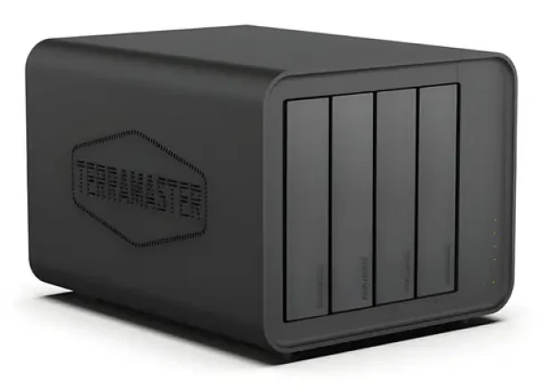 TerraMaster D4-320 čierna / Diskové pole DAS / 4-bay / USB 3.2 Gen 2 10 Gbps / Diskless (D4-320)