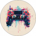 Jedlý papier ovládač Playstation - 02 19,5 cm - Pictu Hap - Pictu Hap