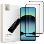 Tech-Protect Glass Fit 2-Pack čierna / Tvrdené sklo / XIAOMI Redmi Note 14 4G/5G