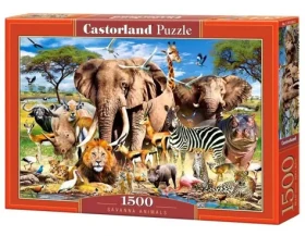 Castorland 151950 Zvieratá zo savany
