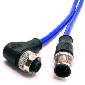 Mueller Electric C4AD81M010 konektor akčného / snímacieho člena, C4AD81M010, piny: 4, 10 m, 1 ks; C4AD81M010