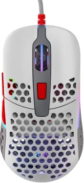 XTRFY M42 RGB retro / herná myš / optická / 16000DPI / 6 tlačidiel / RGB / 2 veľkosti / USB / 1.8m (M42-RGB-RETRO)