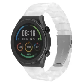 FIXED Resin Strap Cloud White / Remienok / pre smartwatch / šírka 22 mm / živica / nastaviteľná dĺžka (FIXREST-22MM-CW)