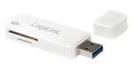 LogiLink CR0034A biela / Čítačka pamäťových kariet / USB 3.0 / SD/SDHC/SDXC/microSD (CR0034A)