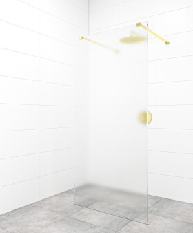 Sprchová zástena Walk-in 120 cm SAT vo farbe profilu zlatá SATBWI120MSZAVZ SATBWI120MSZAVZ