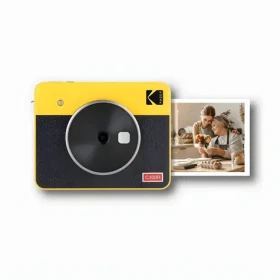 Kodak Mini Shot 3 Retro C300R žltá / Instantný fotoaparát a tlačiareň / 13 Mpx / Bluetooth / tlač 4PASS (KOCAMC300RY)
