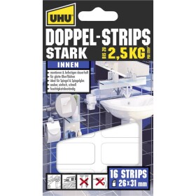 UHU 45380 45380 #####Doppelseitige Klebestrips UHU® biela (d x š) 31 mm x 26 mm 16 ks; 45380