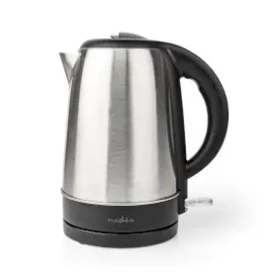 Nedis KAWK340EAL čierno-strieborná / Rýchlovarná kanvica / 2200 W / 1.7 l (KAWK340EAL)