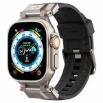 Spigen DuraPro Armor PU remienok pre Apple Watch Series 42/44/45/49 mm čierna (AMP07591)