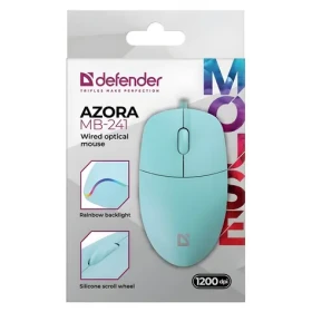 Defender Azora MB-241 mätová / Drôtová optická myš / 1200 DPI / 2 tlačidlá / USB (52243)