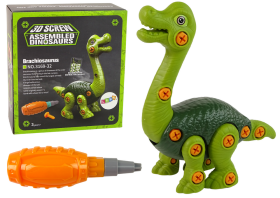 Mamido Brachiosaurus dinosaurus na spinning green