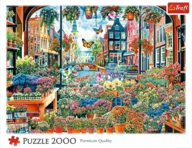 Trefl Puzzle Kvetinárstvo v Amsterdame