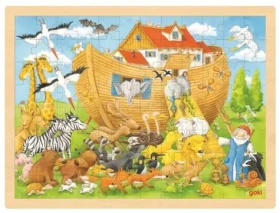 GOKI Drevené puzzle Noemova archa
