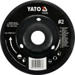 YATO Rotačná rašpľa uhlová 125 mm jemná typ 2 / Rašpľa / Upínací otvor 22,2 mm / Max. 13000 min-1 (YT-59169)