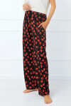 Talianska móda Cherry long length sp. farba:print/black XL