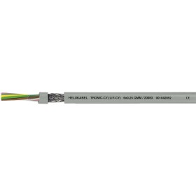 HELU 20010-500 dátový kábel LiYCY 14 x 0.14 mm² sivá 500 m; 20010-500