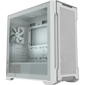 GIGABYTE C102 GLASS ICE / mATX / 2x USB3.0 / 2x 120mm / bez zdroja / priehľadná bočnica (GB-C102GI)
