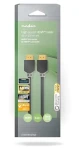 Nedis antracitová / Kábel HDMI / 4K 60Hz / 18 Gbps / ARC / Ethernet / 2 m (CVBW34000AT20)