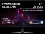 27" HP HyperX OMEN 27qs čierna / Monitor / OLED / 2560×1440 / 500Hz / 0,03ms / 1×DP 2×HDMI / VESA (BY8Z1E9#ABB)