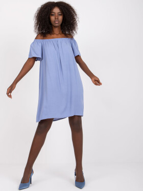 Dámske šaty-D73761M30145G svetlo modré M