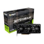 Palit GeForce RTX 4060 Ti JetStream 16GB / 2310 - 2535 MHz / 16GB GDDR6 / 128-bit / 1x HDMI + 3x DP / 165W (8) (NE6406T019T1-1061J)