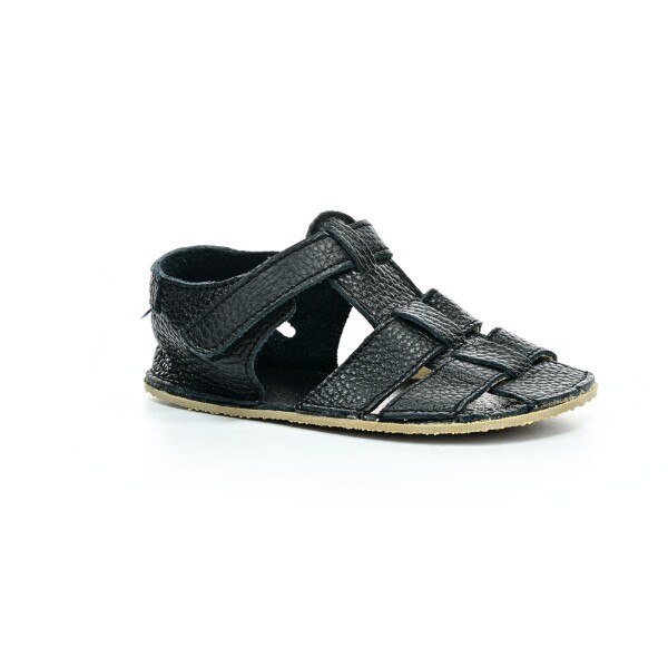 Baby Bare Shoes Baby Bare All Black Sandals barefoot sandále 27 EUR