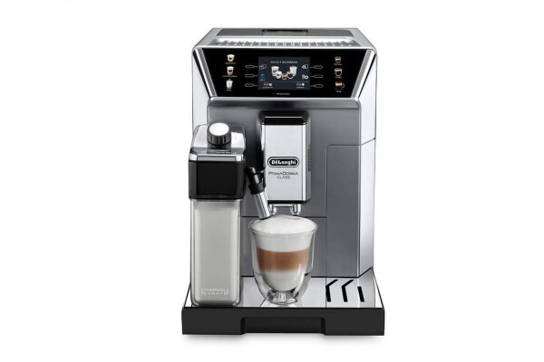 DeLonghi PrimaDonna Class ECAM 550.85.MS strieborná / automatický kávovar / 1450 W / 19 bar / 2 l / zásobník 380 g (ECAM 550.85.MS)