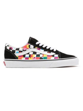 Vans Old Skool (FLORAL CHCKRBRD)BLKTRWHT dámske letné topánky - 40,5EUR