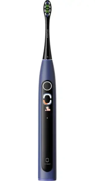 Oclean X Lite tmavo modrá / Sonická zubná kefka / sieťové napájanie (X Lite granatowy)