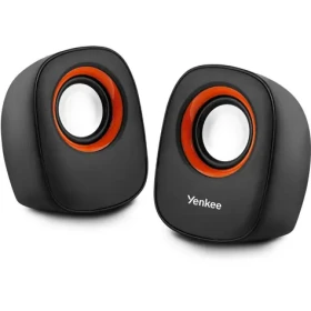 Yenkee YSP 2001BK čierna / 2.0 stereo reproduktory / RMS 2x3W / 3.5mm jack (45008116)