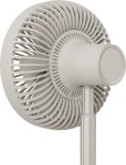 Duux Duux Fan | Rize Flex | Stand Fan | Greige | Diameter 21 cm | Number of speeds 4 | Oscilrokovion | 10 W | No