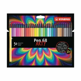 STABILO® Pen 68 - ARTY - 30 ks sada - 30 rôznych farieb (EO6830-1-20)