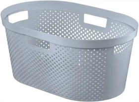 Curver Infinity Dots Kôš na bielizeň 40 l šedá (231009)