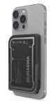 Skinarma NEXUS Mecha čierna / Powerbanka / MagSafe / stojanček / 5000 mAh / USB-C PD 20W (Skin000328)