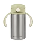 BEBECONFORT Hrnček termoizolačný so slamkou nerez 280 ml Green / od 12 mesiacov (3105201190BC)