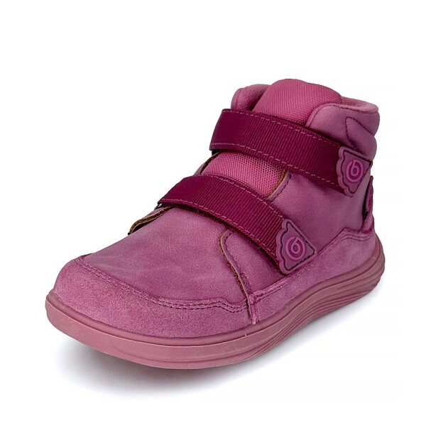 Dievčenské celoročné barefoot topánky Bugga NUVA Fuchsia B00198-07 - 27