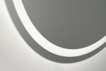SAPHO - NYX guľaté zrkadlo s LED osvetlením, priemer 60cm NY600