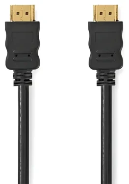 Nedis High Speed HDMI 3 m čierna / Kábel HDMI / 4K 60 Hz / Ethernet (CVGB34060BK30)