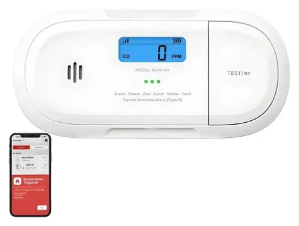 X-Sense XC04-WX / Detektor oxidu uhelnatého / Wi-Fi / LCD displej / elektrochemický senzor (XC04-WX)