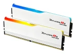 G.Skill Ripjaws M5 Neo RGB 32GB (2x16GB) 6000MHz biela / Operačná pamäť / DDR5 / PC5-48000 / CL36 / 1.35V / AMD EXPO (F5-6000J3636F16GX2-RM5NRW)