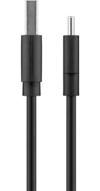 Goobay 59122 čierna / USB kábel / USB-C na USB-A / USB 2.0 (59122)