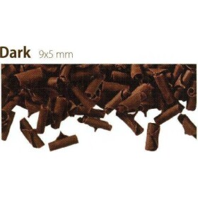 Čokoládové hobliny tmavé (80 g) 4199 - dortis - dortis