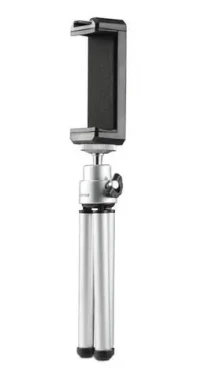 HAMA Fancy strieborná / Statív / smartfón a fotoaparát / max. nosnosť 0,3 kg / plast (4666)
