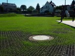 Zatrávňovacie tvárnice Guttagarden Terragrid - čierna (30,2 x 30,2 x 3,7 cm), 160 t/m²