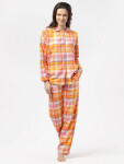 Dámske pyžamo LNS 473 B24 oranžová - Key L